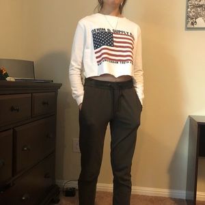 Denim and Supply cropped sweater